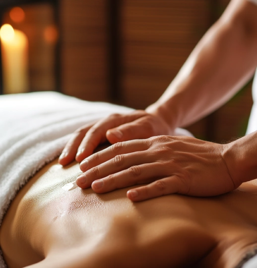 Swedish massage therapy at Crown Thai Spa Mysore